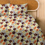 Charunir Exclusive Digital Collection Super King Size Satin Soft Cotton Bedsheet