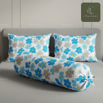 Charunir Pure Cotton Soft Fabric King Size Bedsheet | Luxury Floral Print Export Quality