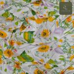 Charunir Pure Cotton Soft Fabric King Size Bedsheet | Luxury Floral Print Export Quality