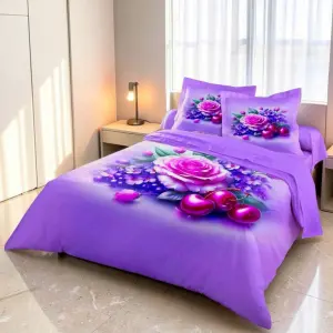 Charunir China Luxury Panel Soft Cotton King Size Bedsheet Set