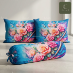 Charunir China Luxury Panel Soft Cotton King Size Bedsheet Set