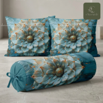 Charunir China Luxury Panel Soft Cotton King Size Bedsheet Set